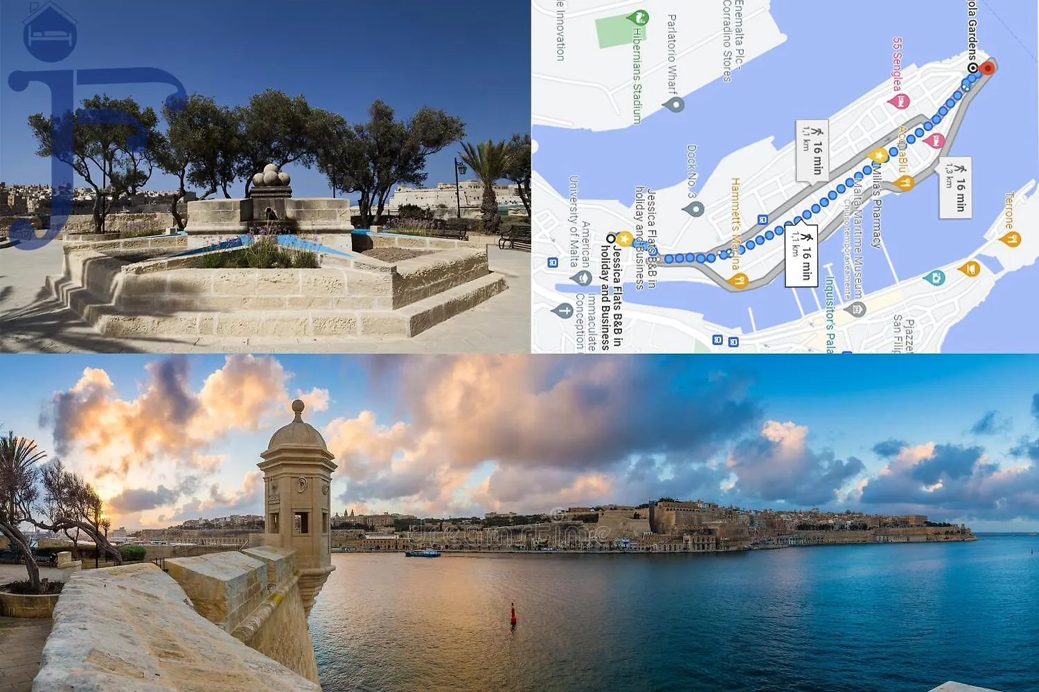 Jessica Flat Malta Royal Guesthouse Cospicua